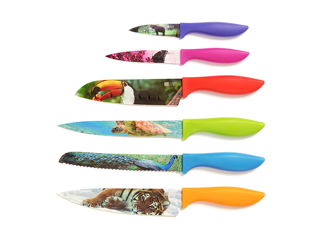 Chef's Vision Wildlife Kitchen Knife Set