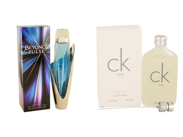 Gift set  Beyonce Pulse by Beyonce Eau De Parfum Spray 3.4 oz And  CK ONE EDT Pour/Spray (Unisex) 1.7 oz