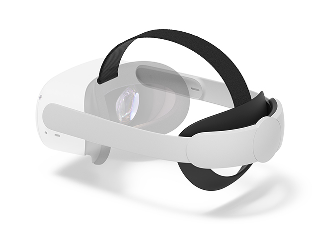Meta Quest 2 VR Headset 256GB Plus Elite Strap w/ Battery (Refurbished)