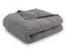 Stress-Relief Weighted Blanket (Grey/Grey, 12Lb)