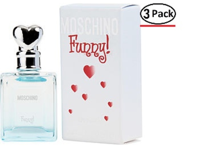 FUNNY! .13 WOMEN StackSocial MOSCHINO Of MINI OZ 3) ---(Package | for by Moschino EDT