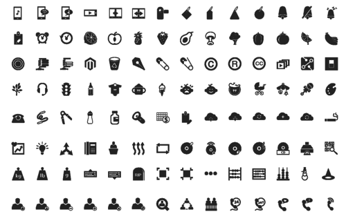 500 Universal Web Icons