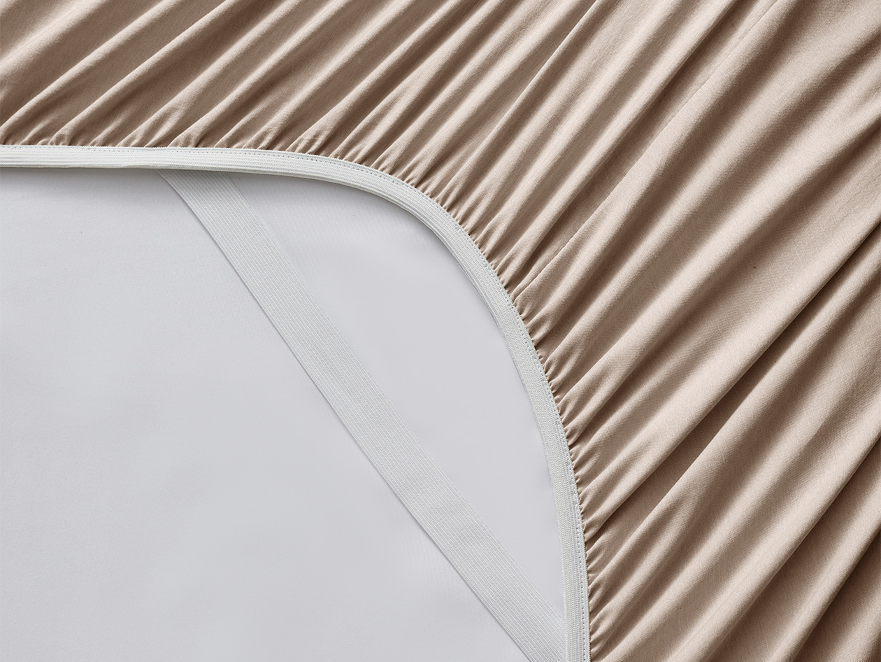 Bamboo Blend Chambray Sheet Set (Oatmeal/Queen)