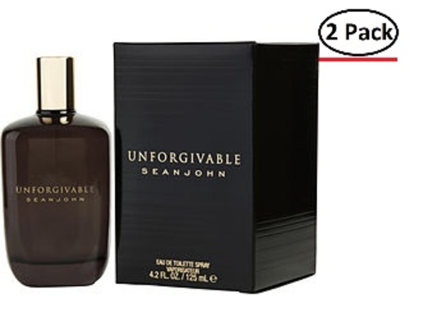 UNFORGIVABLE by Sean John EDT SPRAY 4.2 OZ for MEN ---(Package Of 2)