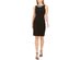 Calvin Klein Women's Petite Faux-Pearl-Trim Sheath Dress Black SIze 12P