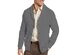 Tasso Elba Men's Chunky Shawl Cardigan Sweater Med Gray Size XX-Large