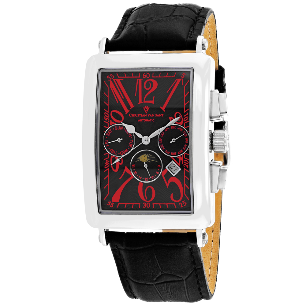 Christian Van Sant Men's Prodigy Black Dial Watch - CV9134
