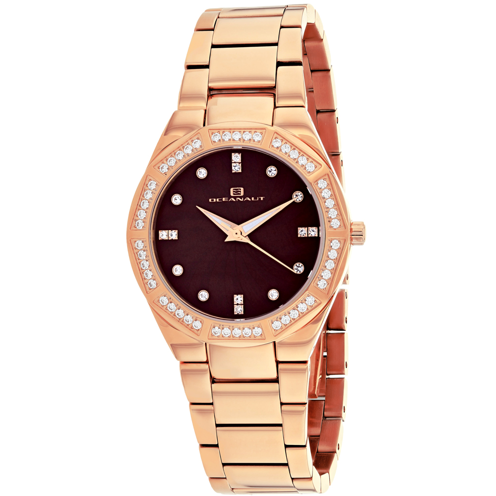 Oceanaut Women's Athena Brown mother of pearl Dial Watch - OC0256