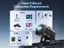 XGODY Gimbal 5 Mini 1080p Wi-Fi 6 Portable Projector