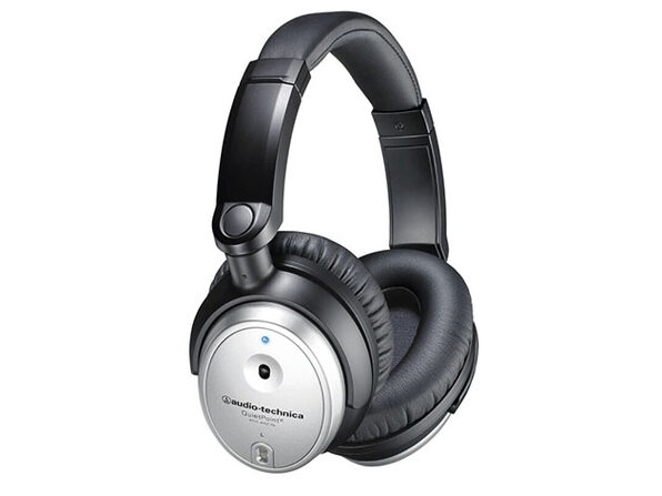 Audio Technica Ath Anc7bsv Quietpoint® Headphones Black Silver