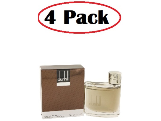 4 Pack of Dunhill Man by Alfred Dunhill Eau De Toilette Spray 2.5 oz