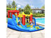 Costway Inflatable Bouncer Water Climb Slide Bounce House Splash Pool w/ Blower - Multicolor