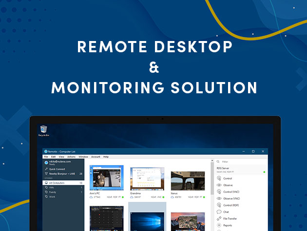 Remotix: Remote Desktop & Monitoring App (For Windows/PC)