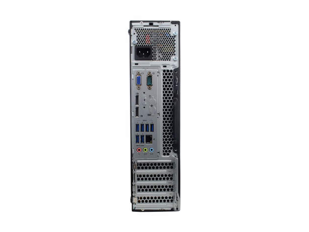 Lenovo ThinkCentre M900 Desktop PC Computer - Intel i5-6500 3.20GHz, 16GB RAM, 512GB SSD, Windows 10 Pro, New 23.6" FHD V7 LED Monitor, Wireless Keyboard & Mouse, New 16GB Flash Drive, Wi-Fi (Renewed)