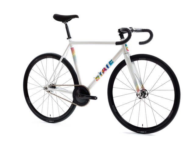 Undefeated Track - Pearl / Tie-Dye Bike - 61 cm (Riders 6'2"-6'5")