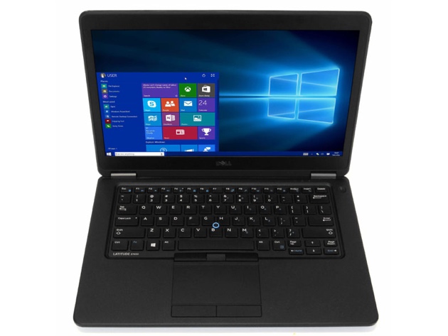 Dell Latitude E7450 14" Laptop, 2.90GHz Intel i7 Dual Core Gen 5, 8GB RAM, 256GB SSD, Windows 10 Professional 64 Bit (Grade B)