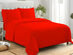 4-Piece Microfiber Sheet Set (Red/Full)