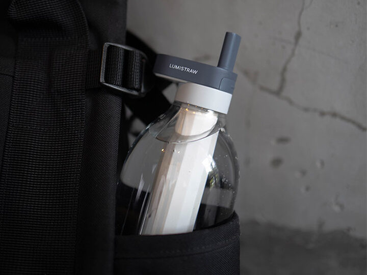 Lumistraw water-purifying bottle with a reusable straw gives you instantly clean  water » Gadget Flow