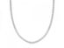 2mm Round Cut Tennis Necklace with White Stones (20")