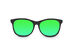 Momentum X Sunglasses (Black/Green)
