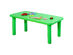 Costway Kids Plastic Table and 4 Chairs Set Colorful Play School Home Fun Furniture 