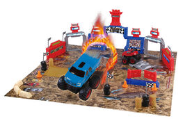 56-Piece Ford Monster Truck Mayhem Friction Playset 