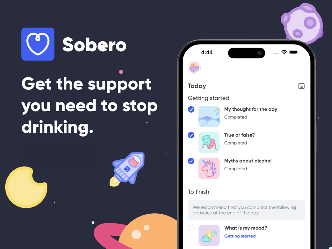 Sobero Drinking Control App: Premium Lifetime Subscription