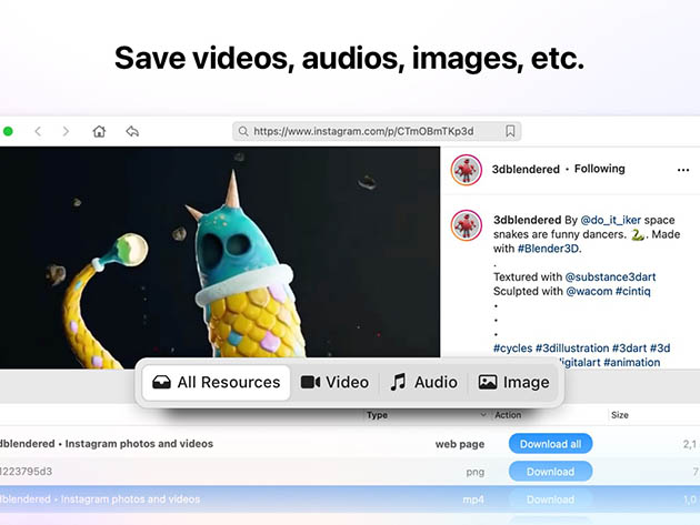 VideoDuke for Mac: Lifetime Upgrade Guarantee (Family License/3 Devices)