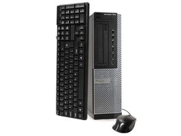 Dell OptiPlex 7010 Desktop PC, 3.2GHz Intel i5 Quad Core Gen 3, 8GB RAM, 500GB SATA HD, Windows 10 Home 64 bit (Refurbished Grade B)