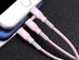 3-in-1 Fast Data Transfer & Charging Multi-Cable (Pink/4-Pack)