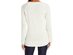 Calvin Klein Women's Lace-Up V-Neck Sweater White Size Small