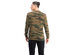 Ideology Men's Exploded Camo Long-Sleeve T-Shirt Green Size Large