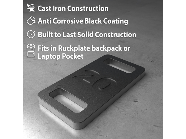 Synergee Ruck Weights - 20LB