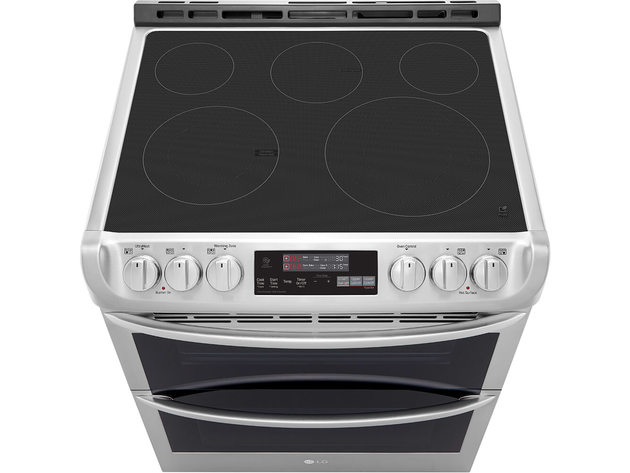 LG LTE4815ST 7.3 Cu. Ft. Stainless Double Oven Electric Range