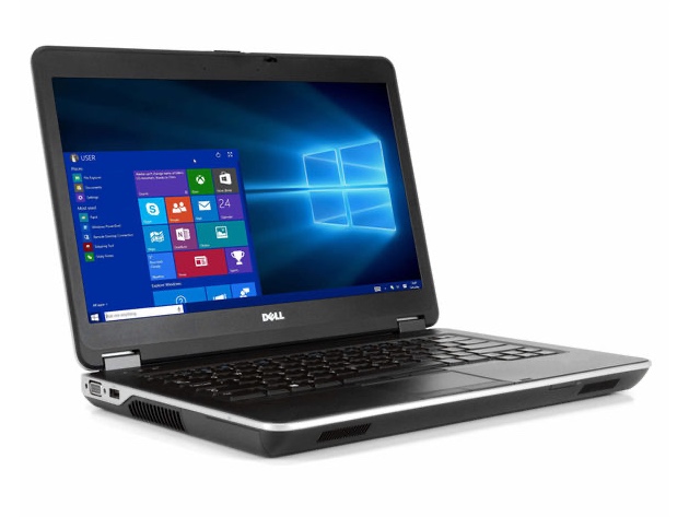 Dell Latitude E6440 14" Laptop, 2.6GHz Intel i5 Dual Core Gen 4, 4GB RAM, 500GB SATA HD, Windows 10 Home 64 Bit (Refurbished Grade B)