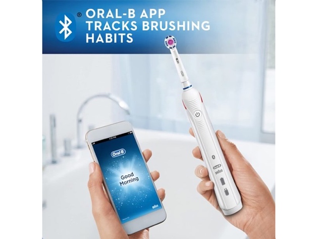 Oral-B 3000 Smartseries Electric Toothbrush with Bluetooth Connectivity - White