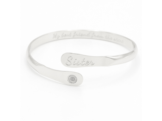 Sister Bracelets, Engraved Bracelets My best friend from the start