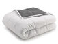 Weighted Anti-Anxiety Blanket (Grey/White, 20Lb)