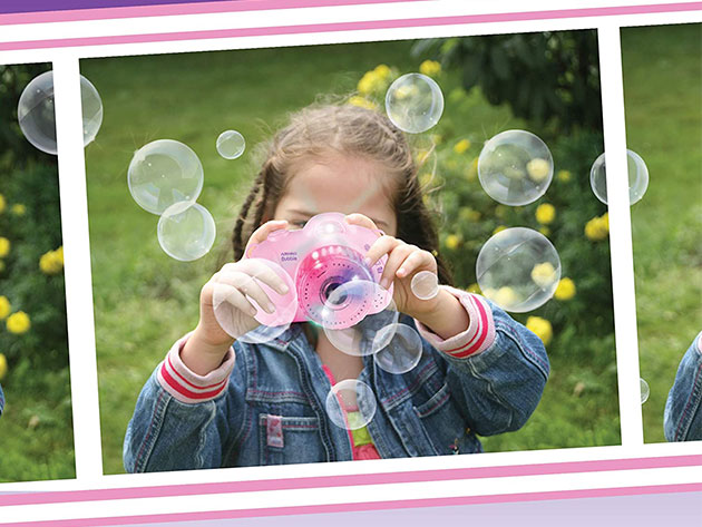 Musical Bubble Camera with Lights (2-Pack)