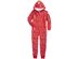 Max & Olivia Big Girls 1-Pc. Hooded Holiday-Print Pajamas Red Size Small (6/6X)
