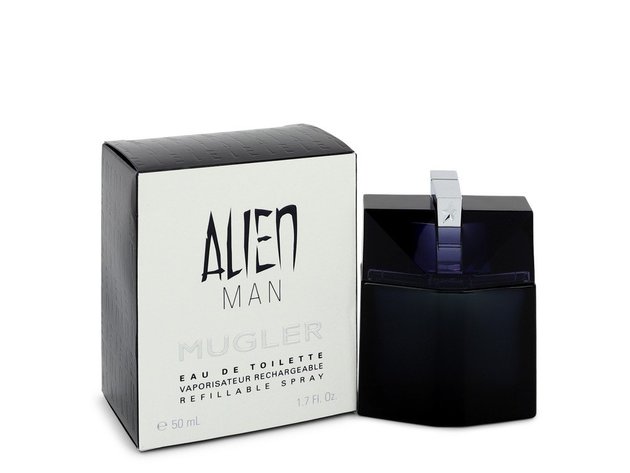 Alien Man by Thierry Mugler Eau De Toilette Refillable Spray 1.7 oz