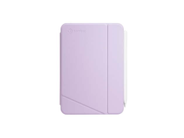 tomtoc B02 Smart Folio Cover for iPad Mini (6th Gen) Purple
