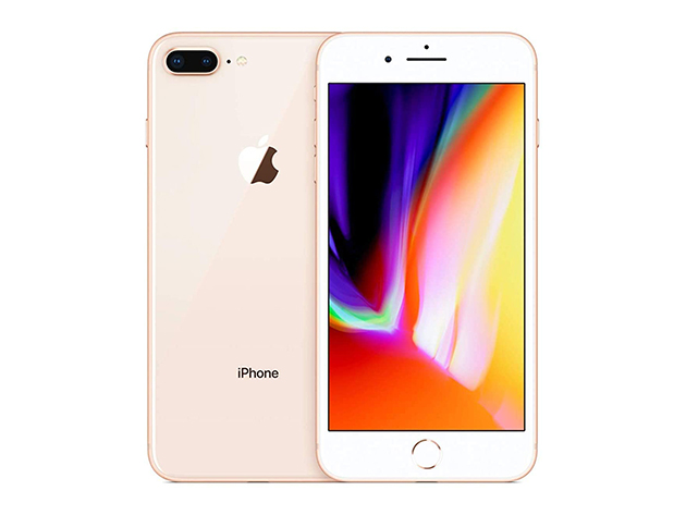 Apple iPhone 8 Plus (A1864) 128GB  - Gold (Grade A+ Refurbished: Wi-Fi + Unlocked)