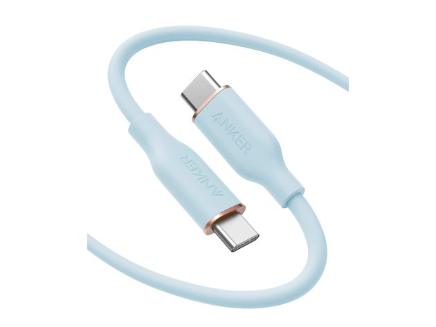 Anker 643 USB-C to USB-C Cable (6ft/Misty Blue)