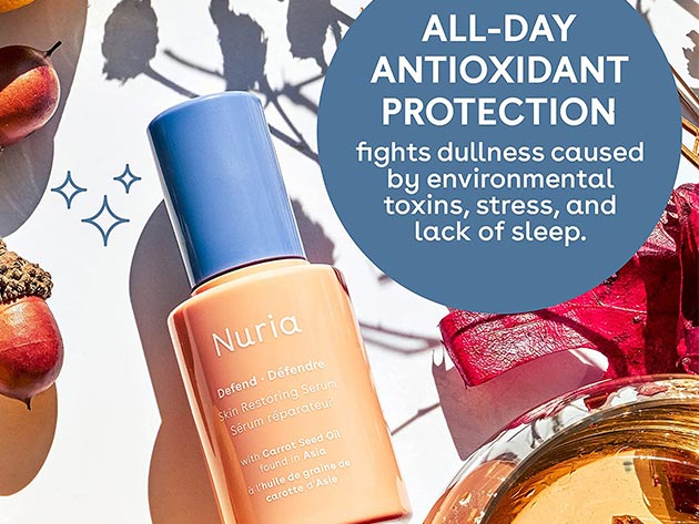 Nuria Defend: Skin Restoring Serum with Carrot Seed Oil (25ml)