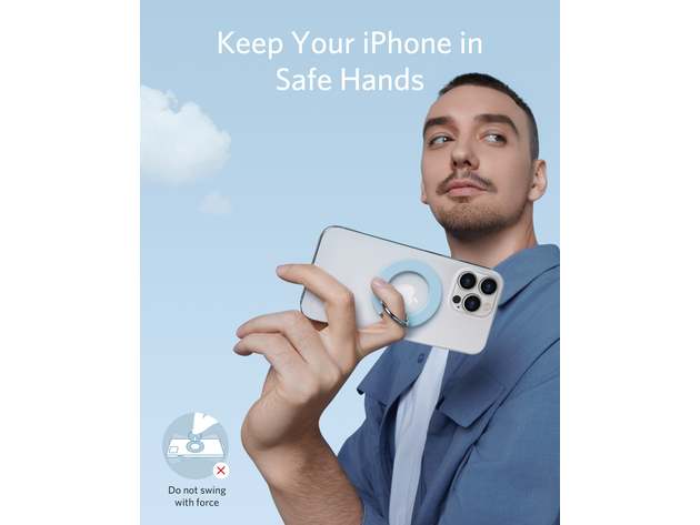 Anker 610 Magnetic Phone Grip (MagGo) Misty Blue