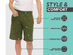 Athletic Shorts for Men with Pockets (3-Pack, Set C/X-Large)
