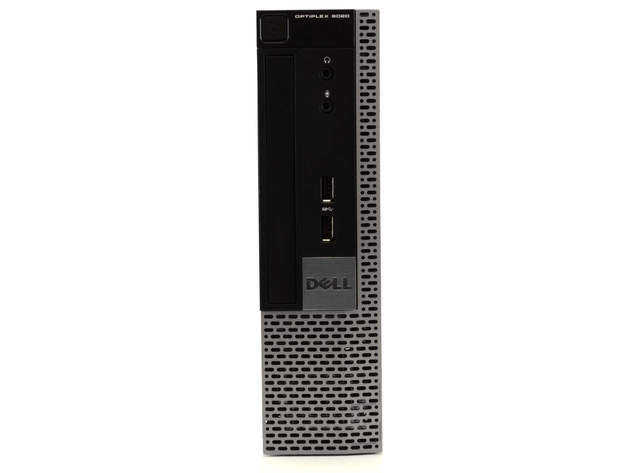 Dell OptiPlex 9020 Ultra Small Form Factor Computer PC, 3.20 GHz Intel i5 Quad Core Gen 3, 8GB DDR3 RAM, 120GB SSD Hard Drive, Windows 10 Home 64 bit (Renewed)