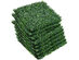 Costway 12 Artificial Hedge Plant Privacy Fence Screen Topiary Decorative Wall 20'' x 20'' - Green