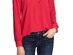Cece Women's Ruffle V-Neck Long Sleeve Blouse Red Size Small